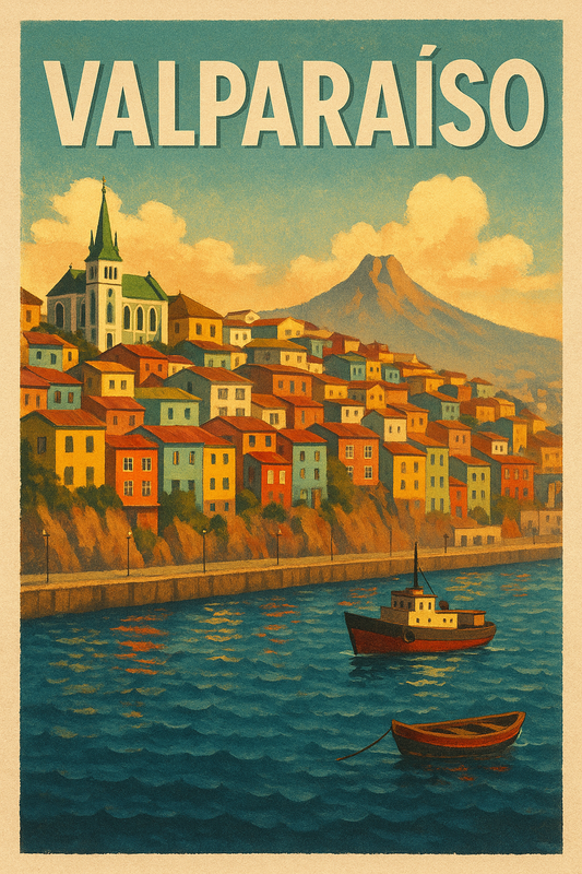 🎨Valparaíso y Viña del Mar: la esencia de la costa chilena