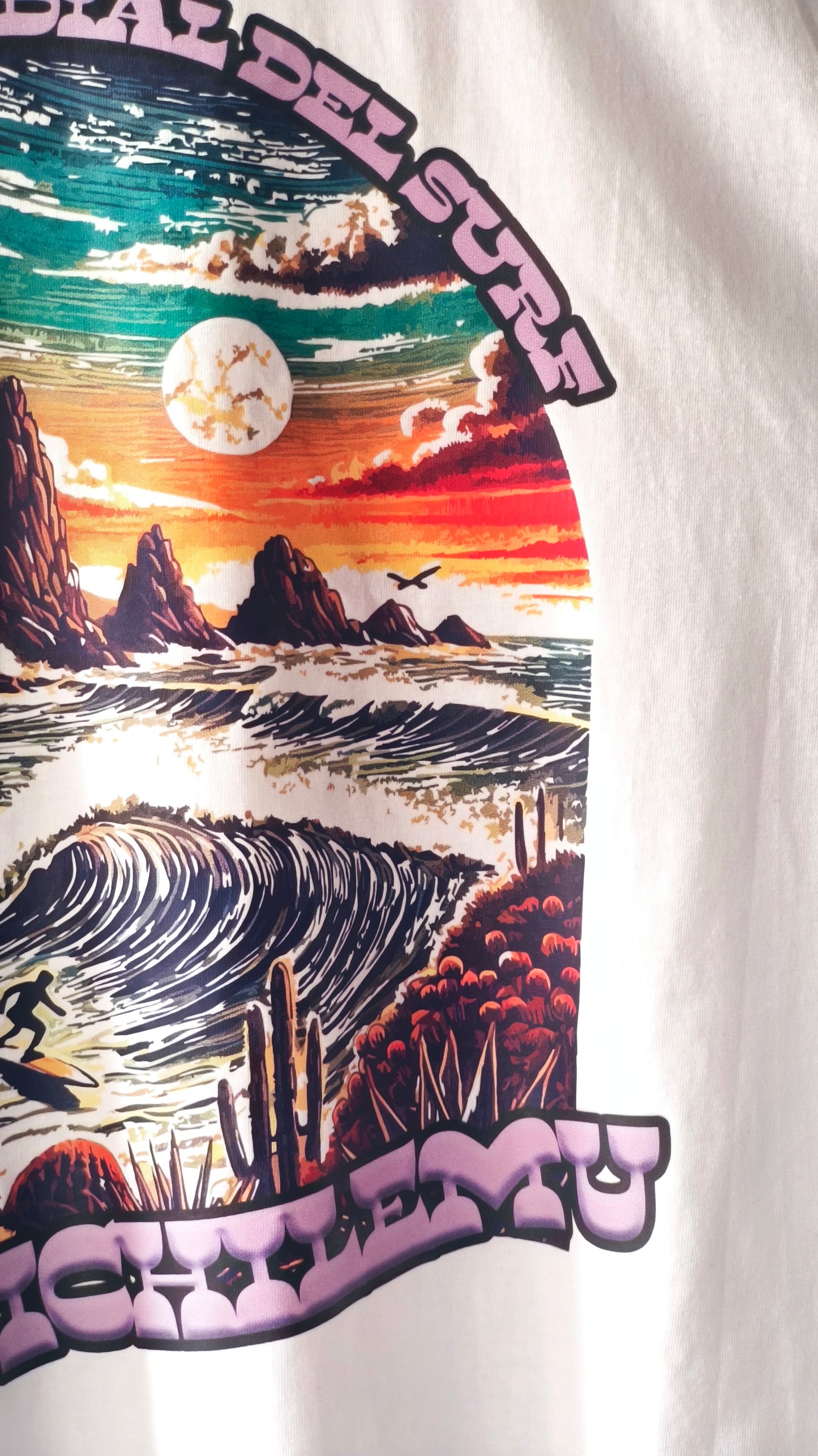 Polera Pichilemu - Edición Chile Memories