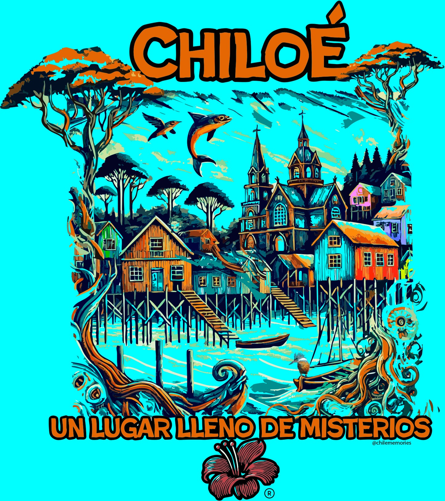 Polera Chiloé - Edición Chile Memories